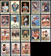 158 Count Lot of Autographed 1981 Donruss Baseball Cards (All Different) SKU #266538