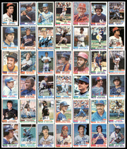 327 Count Lot of Autographed 1982 Topps Baseball Cards (All Different) SKU #266542