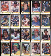 140 Count Lot of Autographed 1982 Donruss Baseball Cards (All Different) SKU #266544