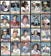185 Count Lot of Autographed 1979 Topps Baseball Cards (All Different) SKU #266545