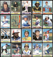 185 Count Lot of Autographed 1979 Topps Baseball Cards (All Different) SKU #266545