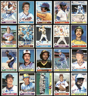 185 Count Lot of Autographed 1979 Topps Baseball Cards (All Different) SKU #266545