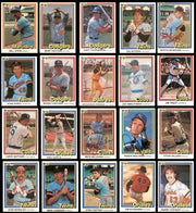 233 Count Lot of Autographed 1981 Donruss Baseball Cards (All Different) SKU #266546