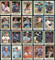 233 Count Lot of Autographed 1981 Donruss Baseball Cards (All Different) SKU #266546