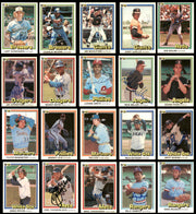 233 Count Lot of Autographed 1981 Donruss Baseball Cards (All Different) SKU #266546
