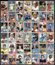 347 Count Lot of Autographed 1981 Topps Baseball Cards (All Different) SKU #266547