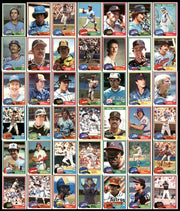 347 Count Lot of Autographed 1981 Topps Baseball Cards (All Different) SKU #266547