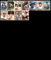 347 Count Lot of Autographed 1981 Topps Baseball Cards (All Different) SKU #266547