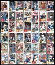 291 Count Lot of Autographed 1984 Topps Baseball Cards (All Different) SKU #266556