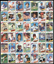 302 Count Lot of Autographed 1980 Topps Baseball Cards (All Different) SKU #266563