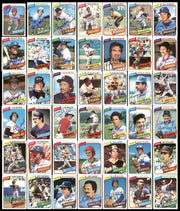 302 Count Lot of Autographed 1980 Topps Baseball Cards (All Different) SKU #266563