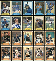 203 Count Lot of Autographed 1982 Fleer Baseball Cards (All Different) SKU #266569