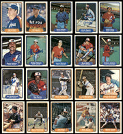 203 Count Lot of Autographed 1982 Fleer Baseball Cards (All Different) SKU #266569
