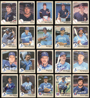 260 Count Lot of Autographed 1983 Fleer Baseball Cards (All Different) SKU #266573