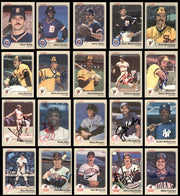 260 Count Lot of Autographed 1983 Fleer Baseball Cards (All Different) SKU #266573