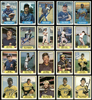 228 Count Lot of Autographed 1982 Fleer Baseball Cards (All Different) SKU #266574