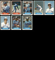 228 Count Lot of Autographed 1982 Fleer Baseball Cards (All Different) SKU #266574