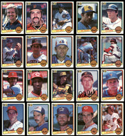 237 Count Lot of Autographed 1983 Donruss Baseball Cards (All Different) SKU #266575