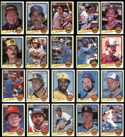 237 Count Lot of Autographed 1983 Donruss Baseball Cards (All Different) SKU #266575