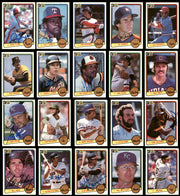 237 Count Lot of Autographed 1983 Donruss Baseball Cards (All Different) SKU #266575