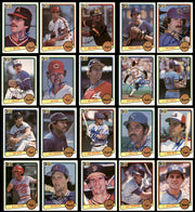 237 Count Lot of Autographed 1983 Donruss Baseball Cards (All Different) SKU #266575