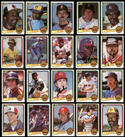 237 Count Lot of Autographed 1983 Donruss Baseball Cards (All Different) SKU #266575