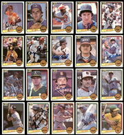 237 Count Lot of Autographed 1983 Donruss Baseball Cards (All Different) SKU #266575