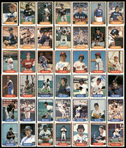 295 Count Lot of Autographed 1982 Fleer Baseball Cards (All Different) SKU #266576