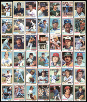312 Count Lot of Autographed 1978 Topps Baseball Cards (All Different) SKU #266578