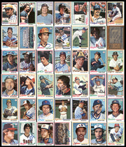 362 Count Lot of Autographed 1978 Topps Baseball Cards (All Different) SKU #266579