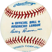 Todd Stottlemyre Autographed Official AL Baseball Toronto Bluejays SKU #266680