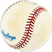Todd Stottlemyre Autographed Official AL Baseball Toronto Bluejays SKU #266680