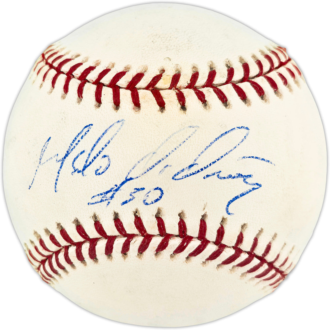 Magglio Ordonez Autographed Official MLB Baseball Chicago White Sox SKU #266684