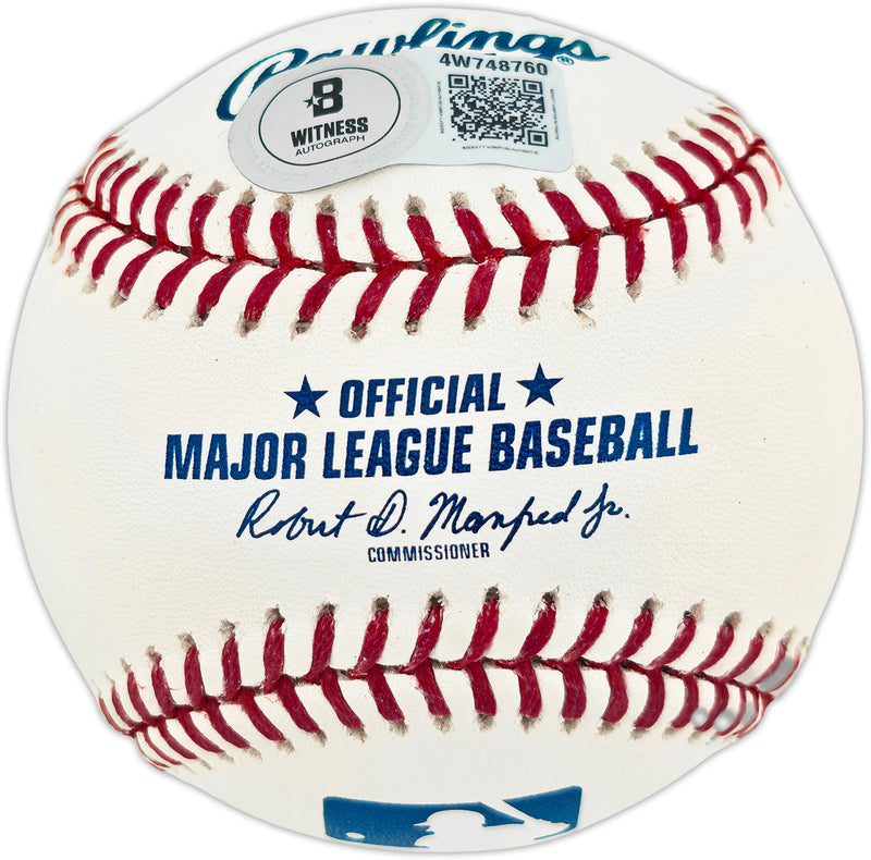 Ken Griffey Jr. Autographed Official MLB Baseball Seattle Mariners "87 #1 Pick" Beckett BAS Witness #4W748760