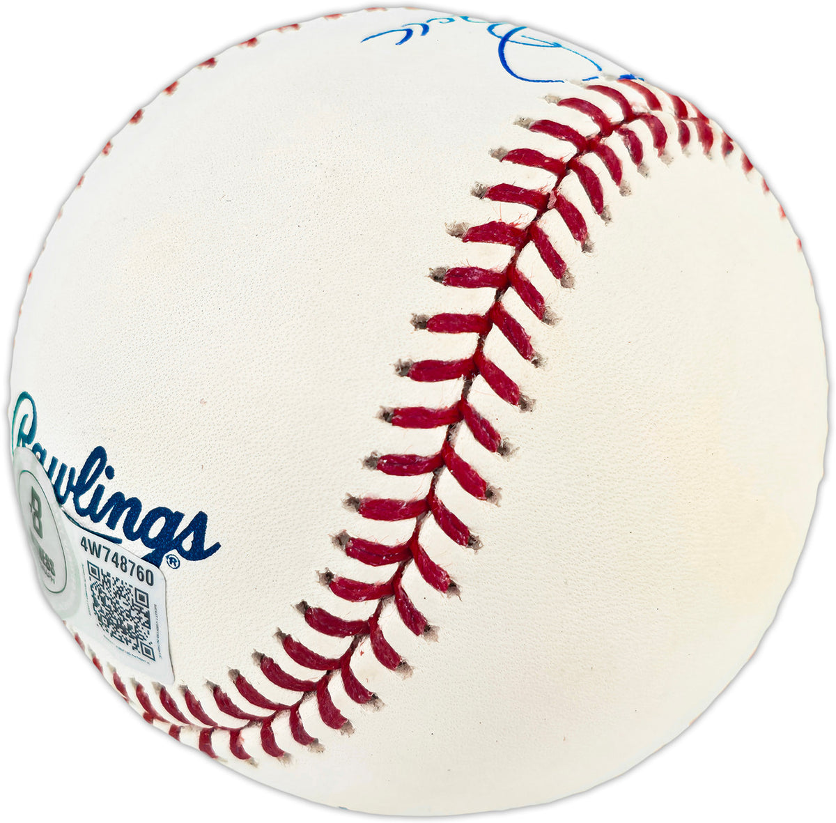 Ken Griffey Jr. Autographed Official MLB Baseball Seattle Mariners "87 #1 Pick" Beckett BAS Witness #4W748760
