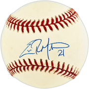 Eric Milton Autographed Official MLB Baseball Minnesota Twins & Cincinnati Reds SKU #266693