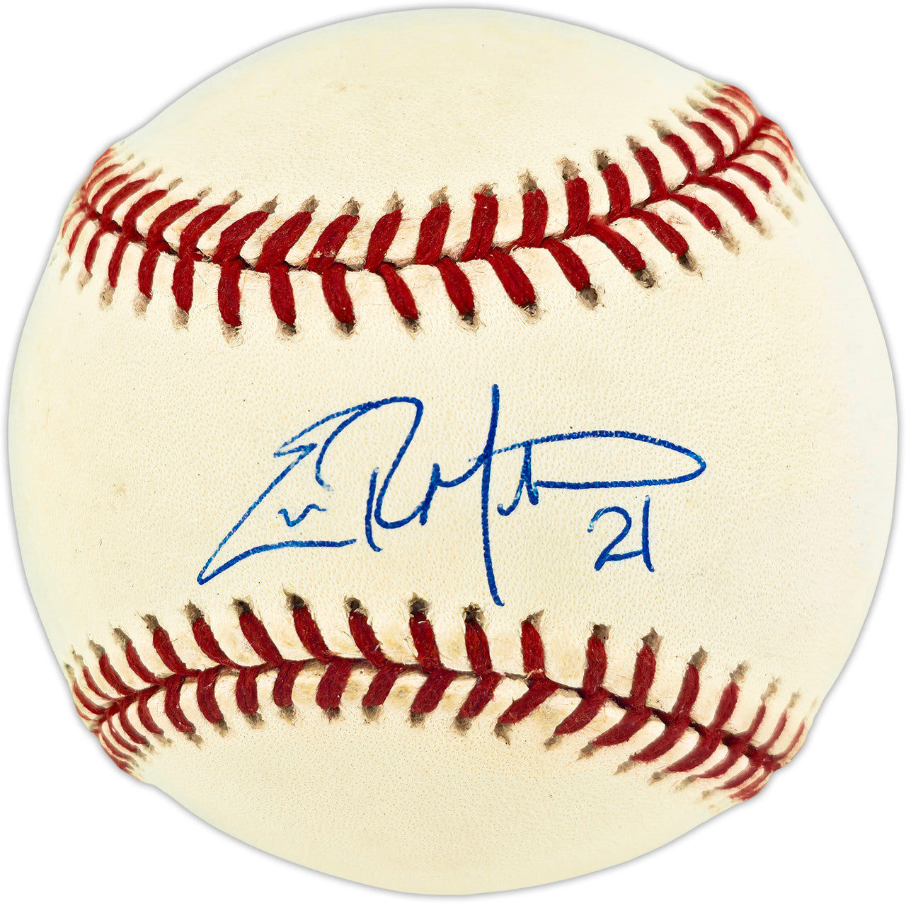 Eric Milton Autographed Official MLB Baseball Minnesota Twins & Cincinnati Reds SKU #266693