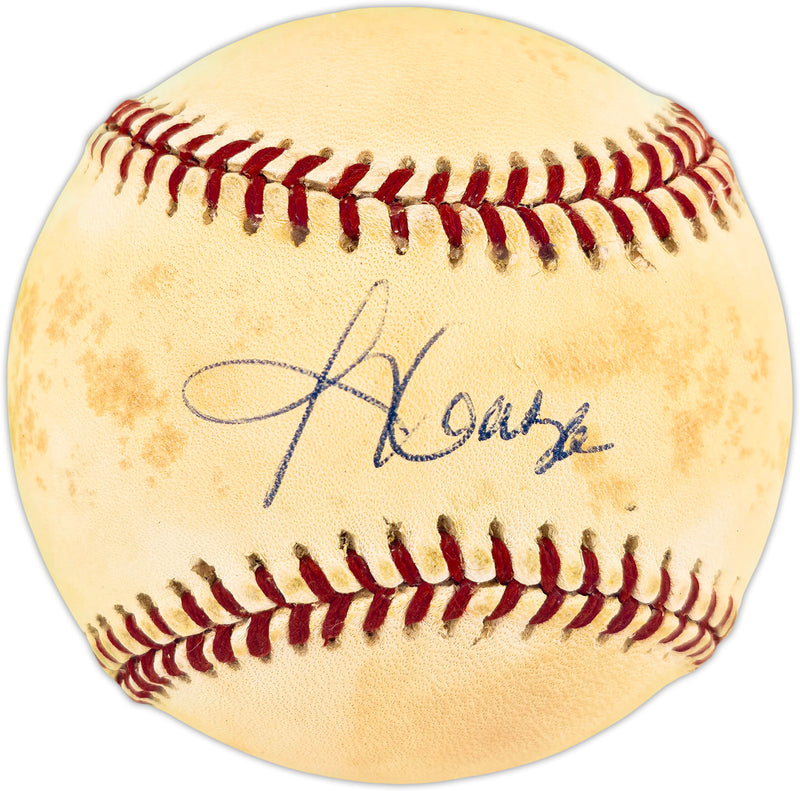 Joey Cora Autographed Official AL Baseball Seattle Mariners MCS Holo #102016
