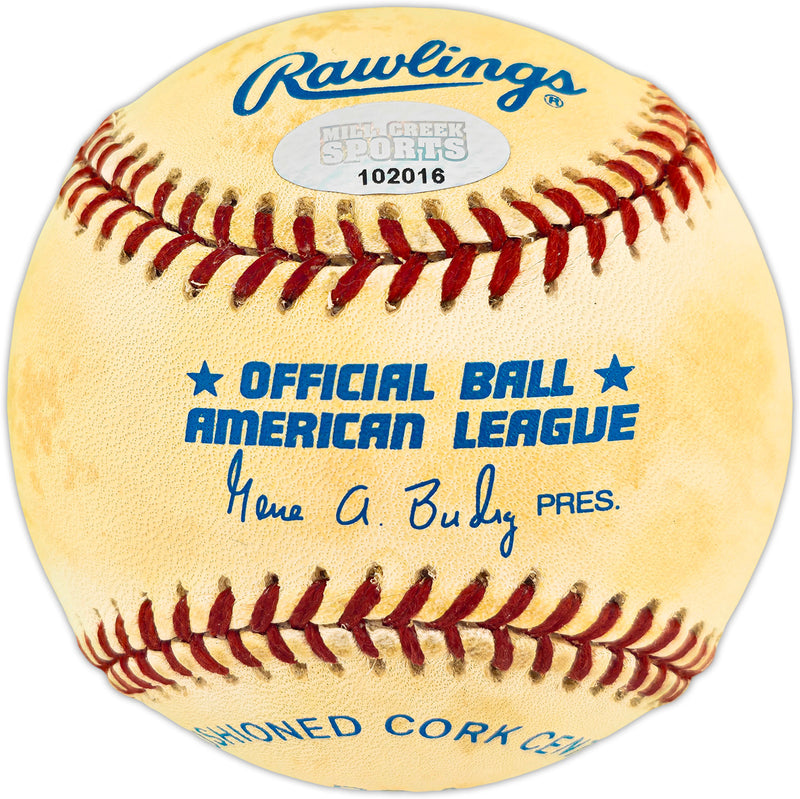 Joey Cora Autographed Official AL Baseball Seattle Mariners MCS Holo #102016