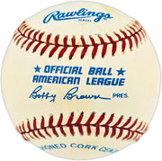 Scott Erickson Autographed Official AL Baseball Minnesota Twins & Baltimore Orioles SKU #266702