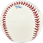 Tony Gwynn, Stan Musial & Rod Carew Autographed Official MLB Baseball "Batting Champs" #/50 JSA #CM60084