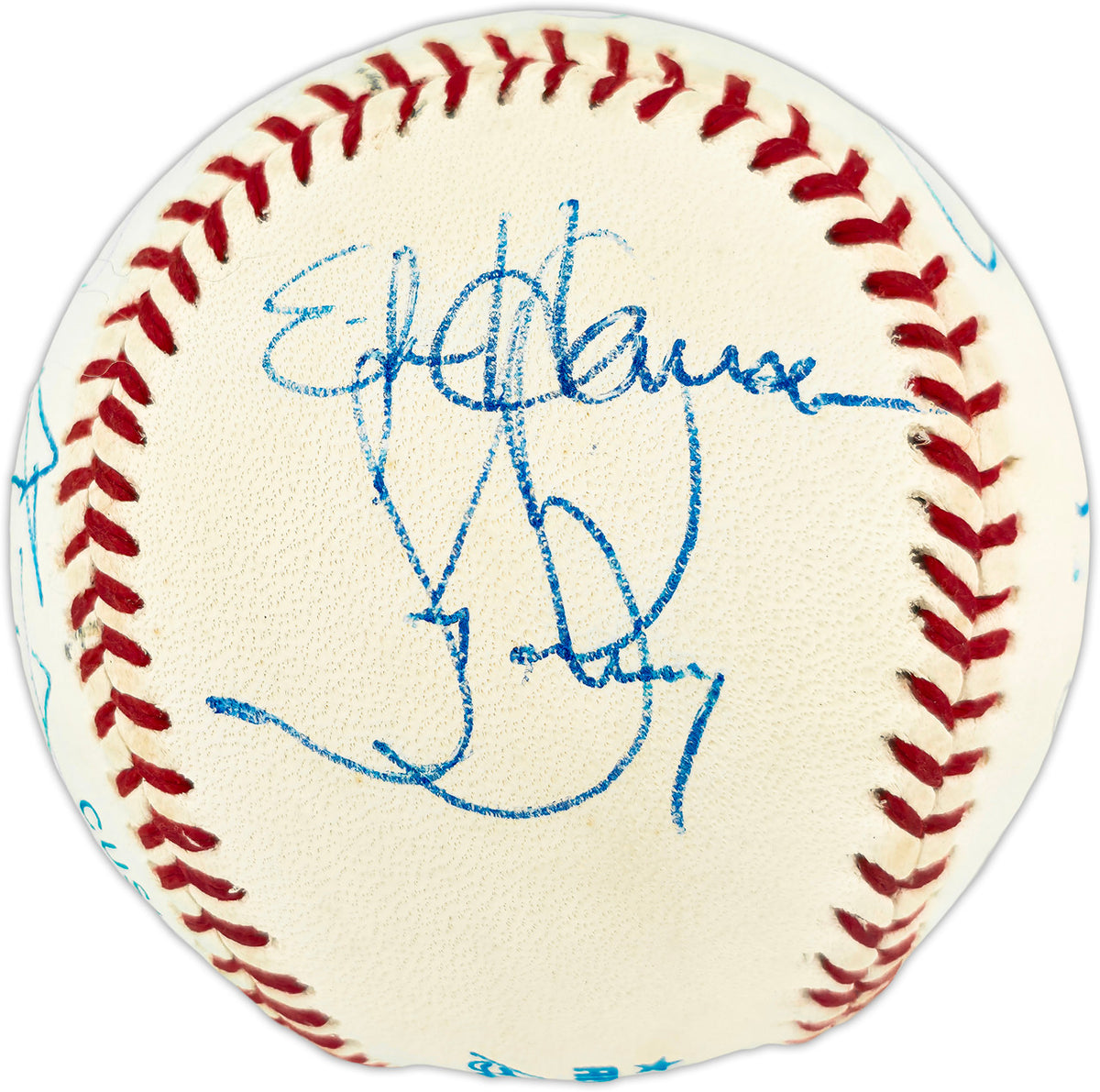 1992 Seattle Mariners Team Autographed Official AL Baseball With 10 Signatures Including Jay Buhner & Tino Martinez SKU #266711