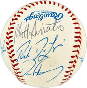 1992 Seattle Mariners Team Autographed Official AL Baseball With 10 Signatures Including Jay Buhner & Tino Martinez SKU #266711