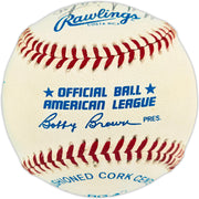 1992 Seattle Mariners Team Autographed Official AL Baseball With 10 Signatures Including Jay Buhner & Tino Martinez SKU #266711