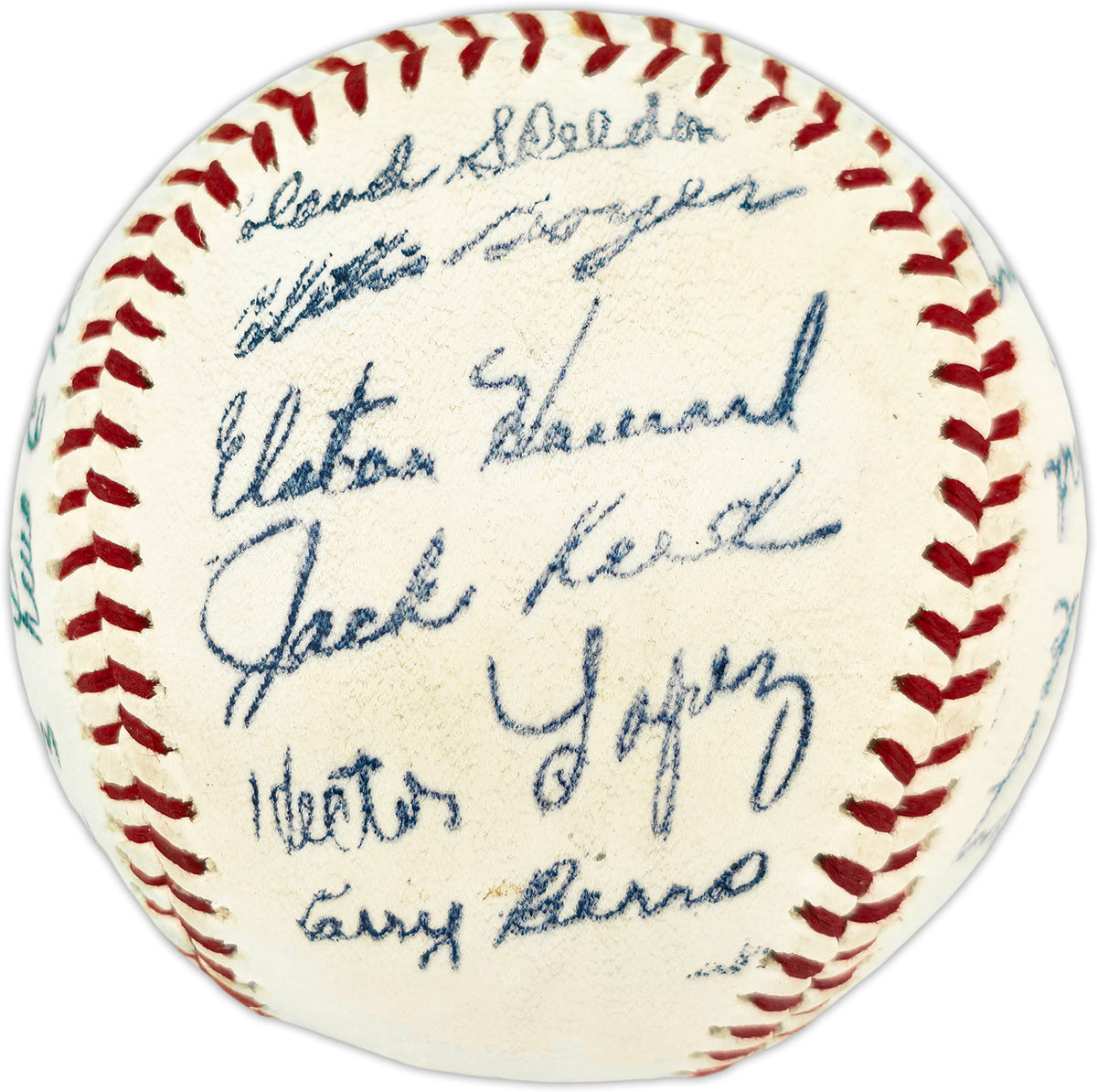 Unsigned 1962 New York Yankees World Series Champs Facsimile Stamped Baseball SKU #266713
