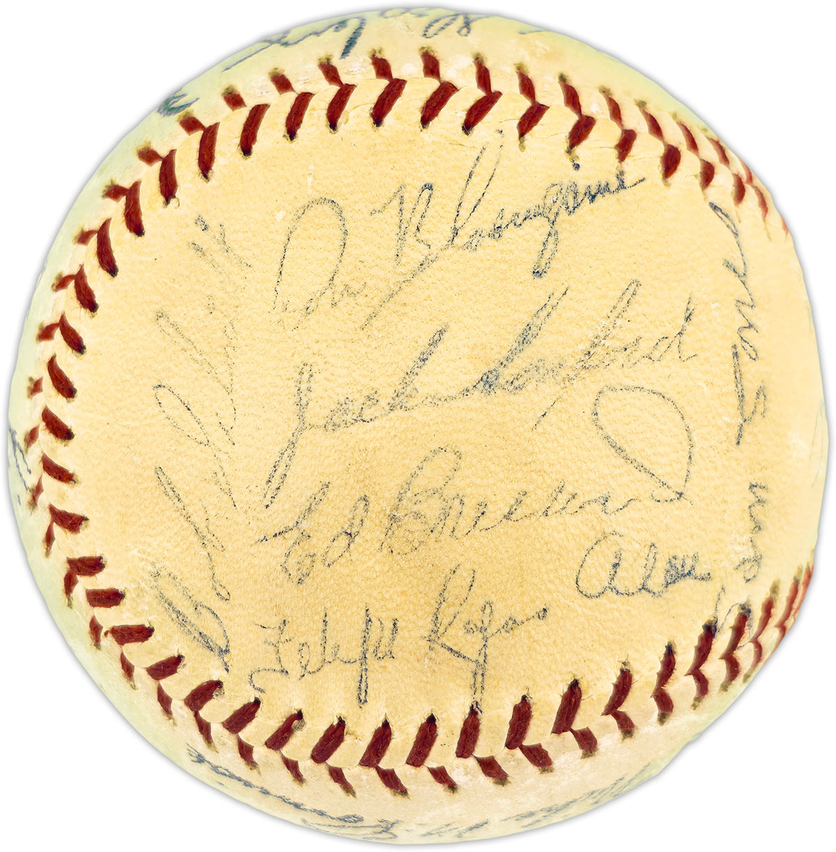 Unsigned 1960 San Francisco Giants Facsimile Stamped Baseball SKU #266714