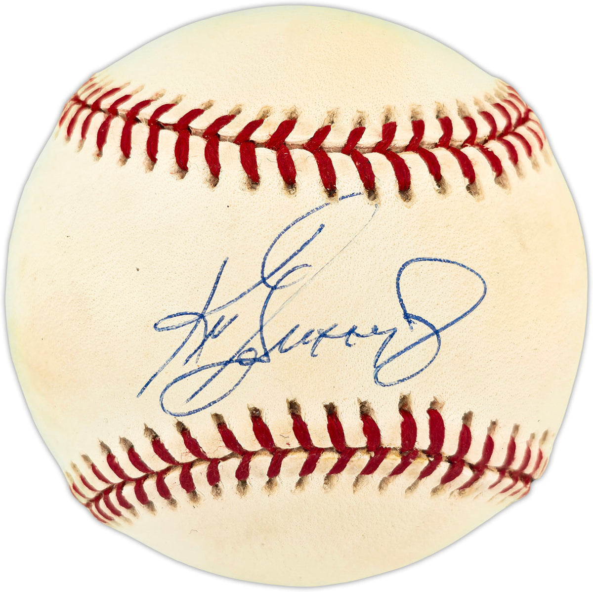 Ken Griffey Jr. Autographed Official AL Baseball Seattle Mariners UDA Holo #BAF72083