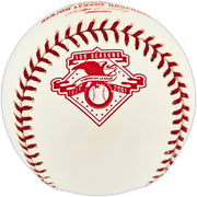 Kazuhiro Sasaki Autographed Official AL 100 Seasons Logo Baseball Seattle Mariners MCS Holo #102015
