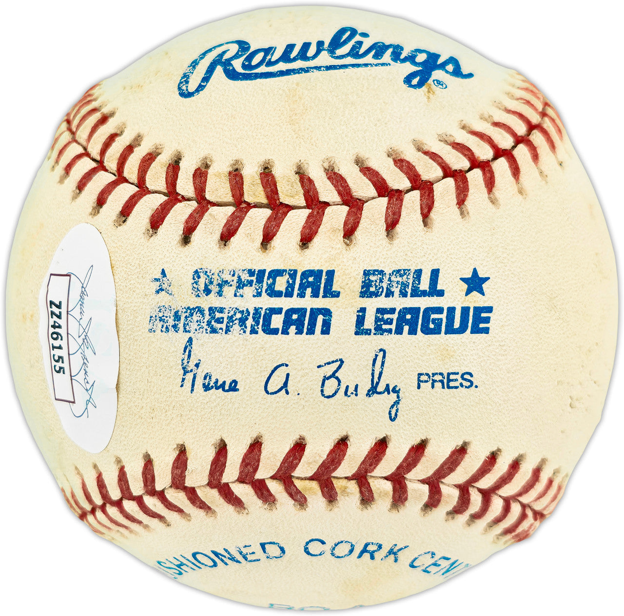 Kirby Puckett Autographed Official AL Baseball Minnesota Twins JSA #ZZ46155