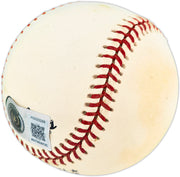 Willie Mays Autographed Official NL Baseball San Francisco Giants Beckett BAS #AG020288